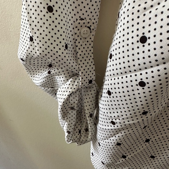 Ann Taylor Polka Dot Pullover - Picture 4 of 6